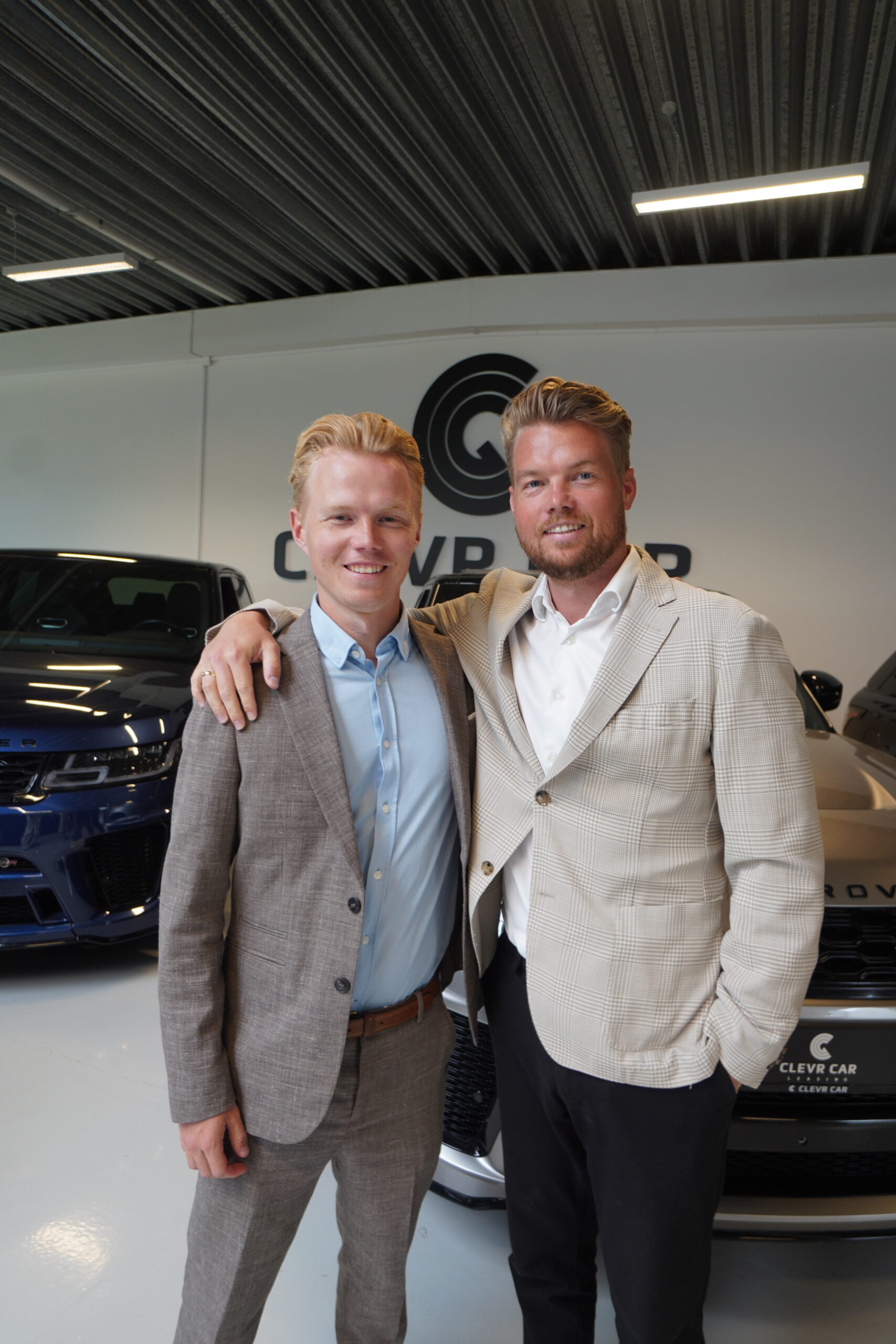 Emil og Johan fra Clevr Car Leasing